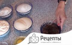 Mannik dengan krim asam: resep langkah demi langkah dengan foto Cara membuat mannik dengan krim asam
